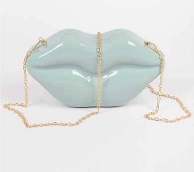 Mint Lip Clutch - Foxy And Beautiful