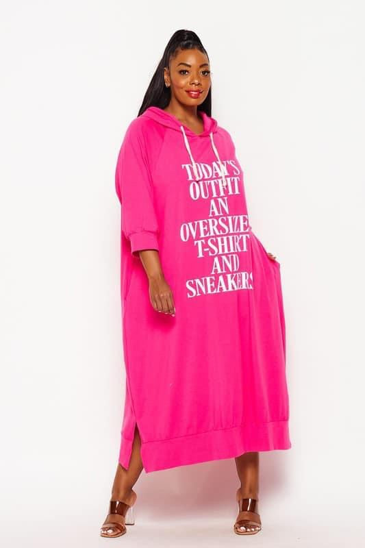 Oversized T-Shirt Dress