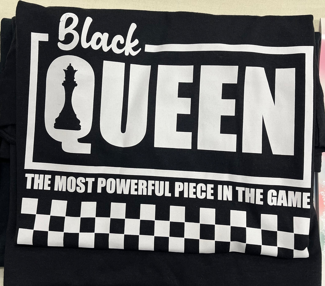 Black Queen T Shirt - Foxy And Beautiful