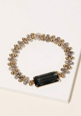 Beaded Crystal Bracelet - Foxy And Beautiful