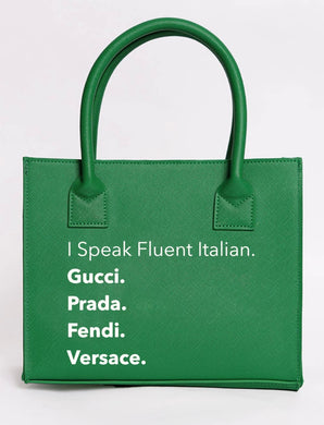 Fluent Italian Mini Tote - Foxy And Beautiful